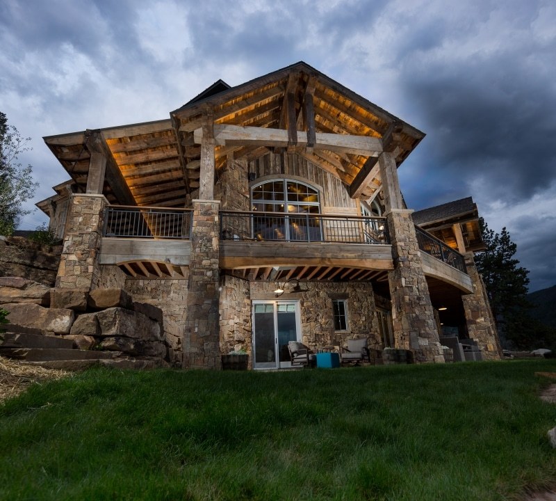 Rustic Mountain Lake Home - Grand Lake, Colorado Premium Home Build