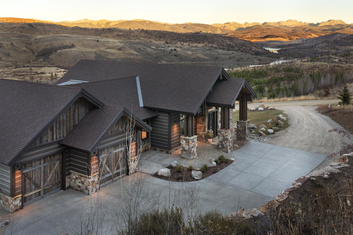 Modern Meets Rustic - Custom Home Build Granby, Colorado